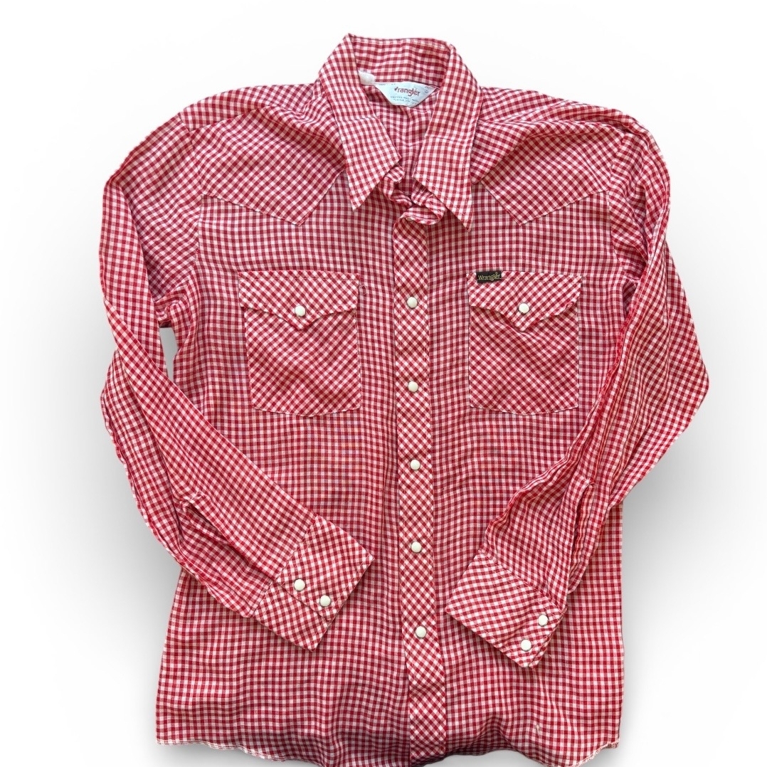 Wrangler Red Gingham Men's Shirt